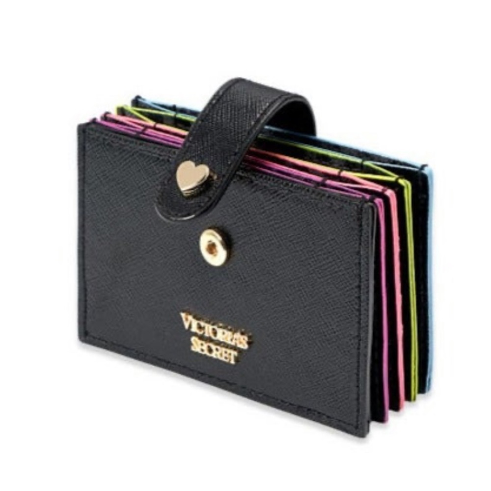 Victoria’s Secret rainbow accordion card case